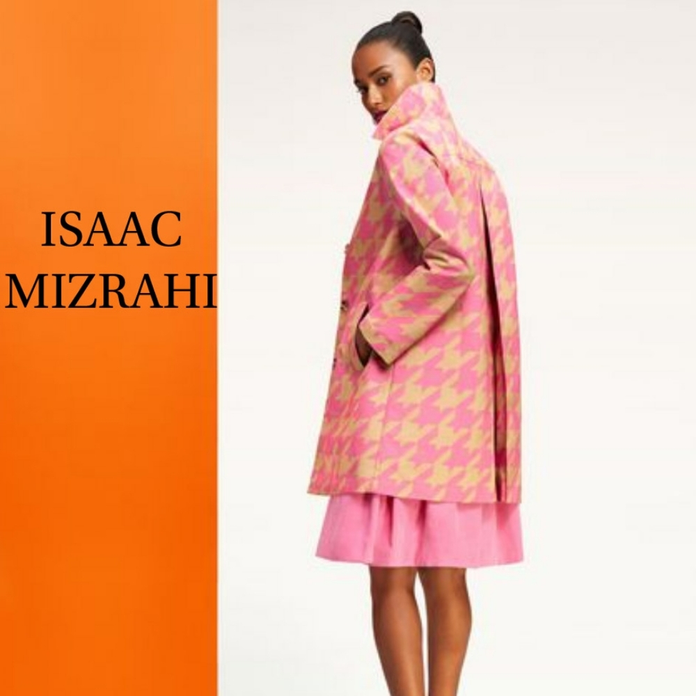 Isaac Mizrahi x Target Houndstooth Coat